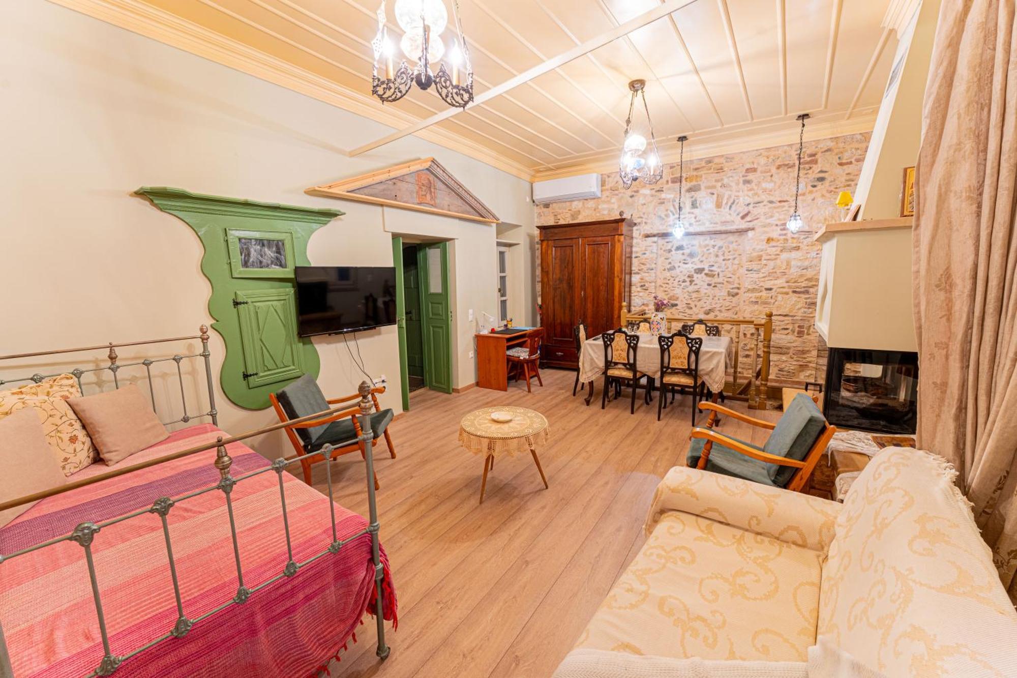 Apartmán Irene'S Mansion Vrontádos Exteriér fotografie